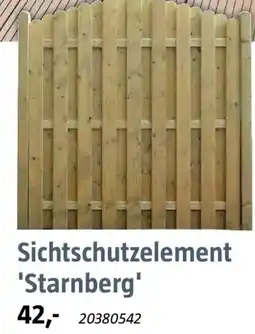 Bauhaus Sichtschutzelement 'Starnberg' Angebot