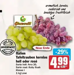 AEZ Giacovelli Tafeltrauben kernlos Angebot