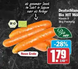 AEZ Deutschland Bio HIT Möhren Angebot