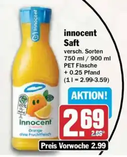 AEZ innocent Saft Angebot