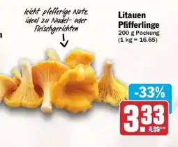 AEZ Litauen Pfifferlinge Angebot