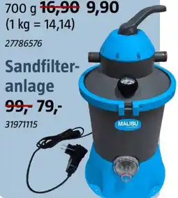 Bauhaus Sandfilteranlage MALIBU Angebot