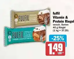 AEZ fulfil Vitamin & Protein Riegel Angebot