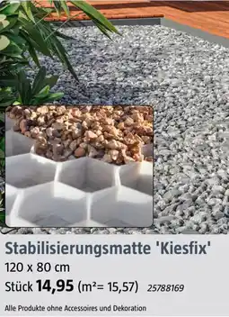 Bauhaus Stabilisierungsmatte 'Kiesfix' Angebot