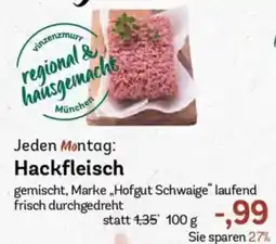 AEZ Hackfleisch gemischte Marke Hofgut Schwaige Angebot
