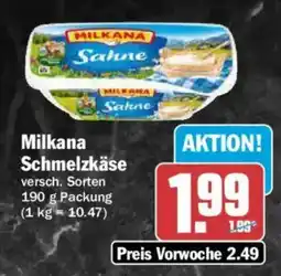 AEZ Milkana Schmelzkäse Angebot