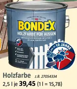 Bauhaus BONDEX Holzfarbe Angebot