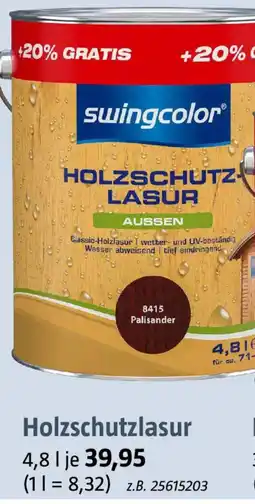 Bauhaus Swingcolor Holzschutzlasur Angebot