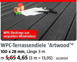 Bauhaus WPC-Terrassendiele 'Artwood' Angebot