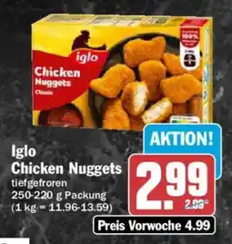 AEZ Iglo Chicken Nuggets Classic Angebot