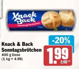 AEZ Knack & Back Sonntagsbrötchen Angebot