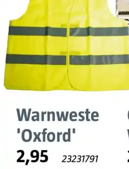 Bauhaus Warnweste 'Oxford' Angebot