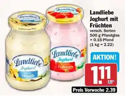 AEZ Ländliebe Joghurt Angebot