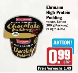 AEZ Ehrmann High Protein Pudding Chocolate Angebot