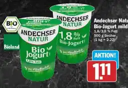 AEZ Andechser Natur Bio-Jogurt Angebot