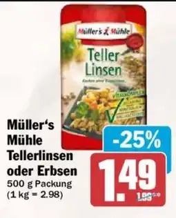 AEZ Müller's Mühle Tellerlinsen Angebot