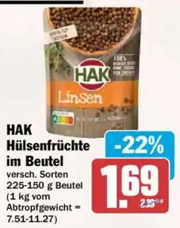 AEZ HAK Hülsenfrüchte im Beutel Angebot