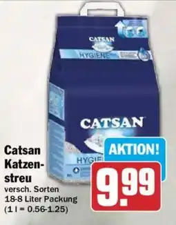 AEZ Catsan Katzenstreu Angebot
