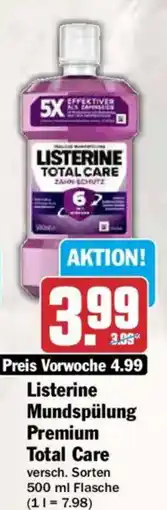AEZ Listerine Mundspülung Premium Total Care Angebot
