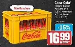 AEZ Coca-Cola* Glasflaschen Angebot
