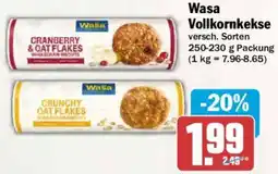 AEZ Wasa Vollkornkekse Angebot