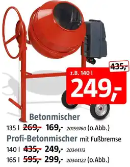 Bauhaus Betonmischer Angebot