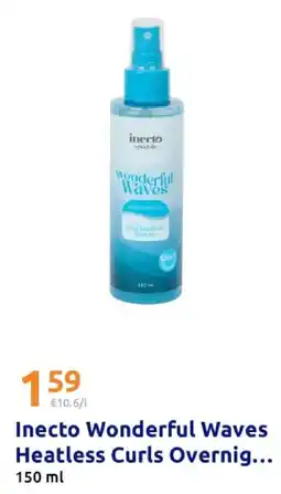 Action Inecto wonderful waves heatless curls overnight spray Angebot