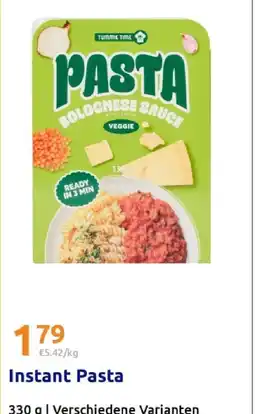 Action Instant pasta Angebot