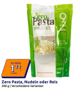 Action Zero pasta Angebot