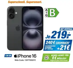 Expert Apple iphone 16 Angebot