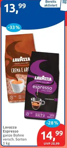 Budni Lavazza espresso Angebot