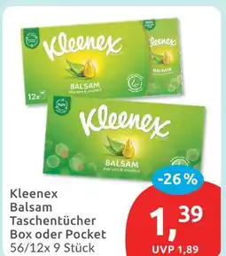 Budni Kleenex balsam taschentücher box oder pocket Angebot