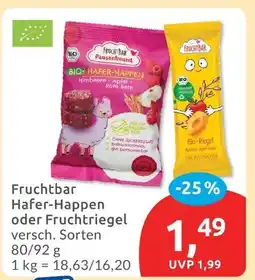 Budni Fruchtbar hafer-happen Angebot