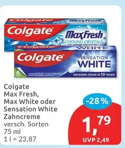 Budni Colgate max fresh Angebot