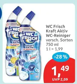 Budni Wc frisch kraft aktiv wc-reiniger Angebot