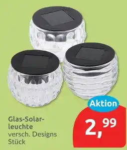 Budni Glas-solarleuchte Angebot