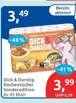 Budni Dick & durstig küchentücher sonderedition Angebot