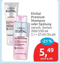 Budni L'oreal paris elvital premium shampoo Angebot