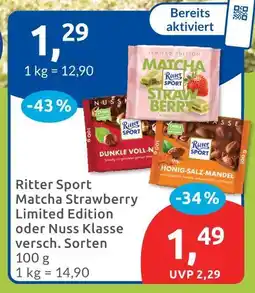 Budni Ritter sport schokolade Angebot