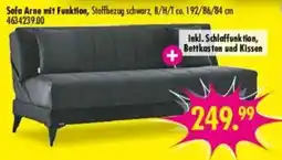 Möbel Boss Sofa Arne mit Funktion Angebot
