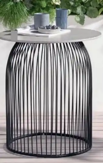 Tchibo Runder Gartentisch in Betonoptik Angebot