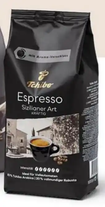 Tchibo Espresso Sizilianer Art Angebot