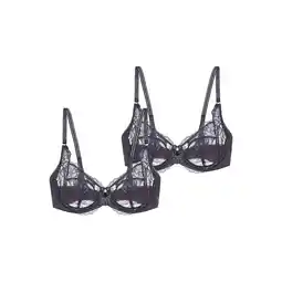 Netto Marken-Discount Triumph Damen Bügel-BH Wild Peony Florale 2er Pack Angebot