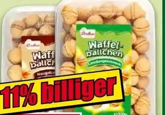 Norma Waffelbällchen Angebot