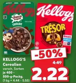 Kaufland Kellogg's Cerealien Angebot