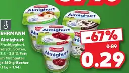 Kaufland Ehrmann Almighurt Angebot