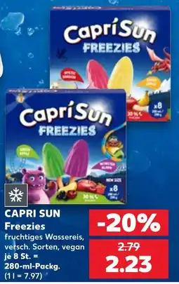 Kaufland Capri Sun Freezies Angebot