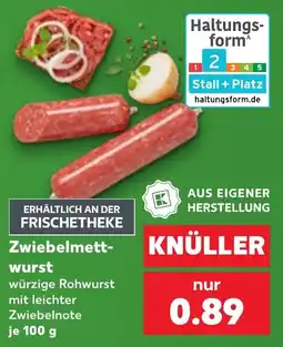 Kaufland KNÜLLER Zwiebelmettwurst Angebot