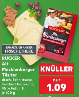 Kaufland RÜCKER Alt-Mecklenburger Tilsiter Angebot