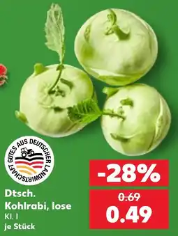Kaufland Dtsch. Kohlrabi, lose Angebot